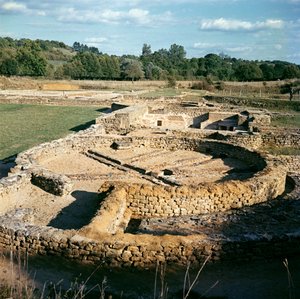 Veduta delle terme